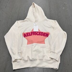 Aelfric Eden White and Pink Hoodie